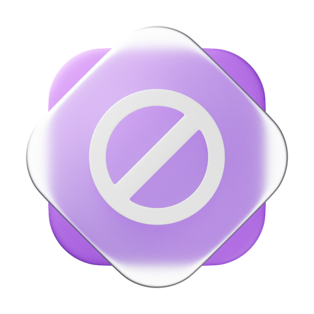 Forbidden  3D Icon