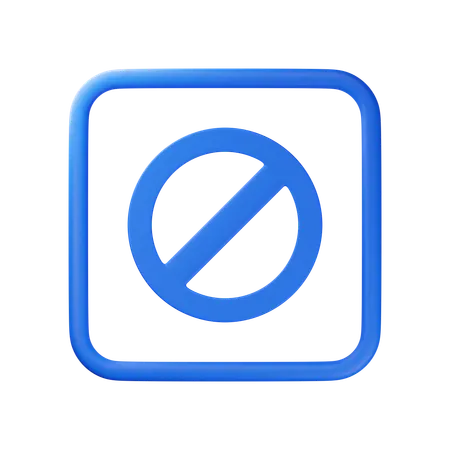 Forbidden  3D Icon