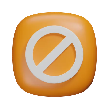 Forbidden  3D Icon