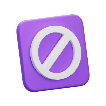 Forbidden  3D Icon