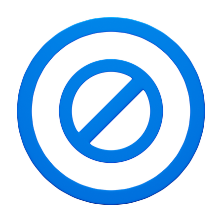 Forbidden  3D Icon