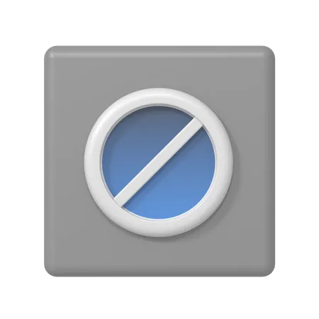 Forbidden  3D Icon