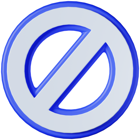 Forbidden 3D Icon