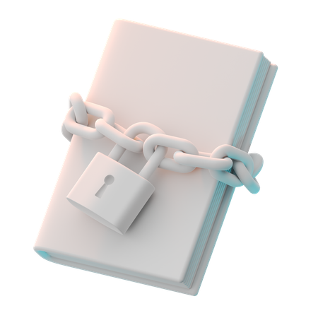 Forbidden Book  3D Icon