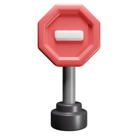 Forbidden Sign  3D Icon