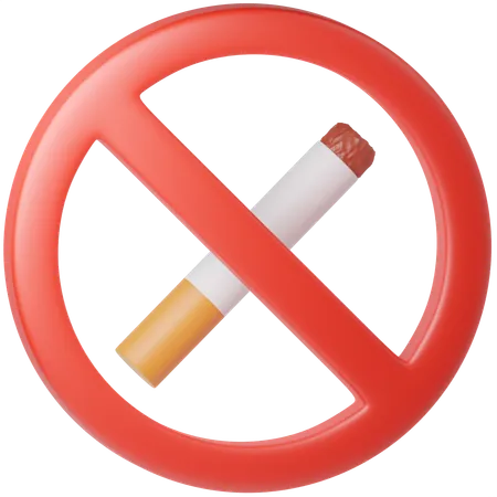 Forbidden Smoking  3D Icon