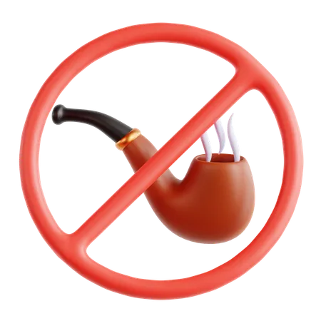 Forbidden Smoking 3D Icon
