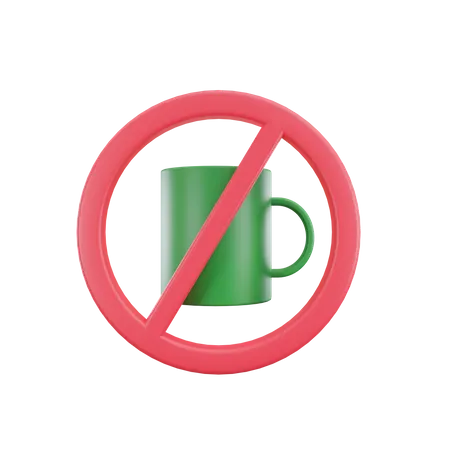 Forbidden To Drink  3D Icon