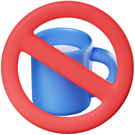 Forbidden to Drink  3D Icon