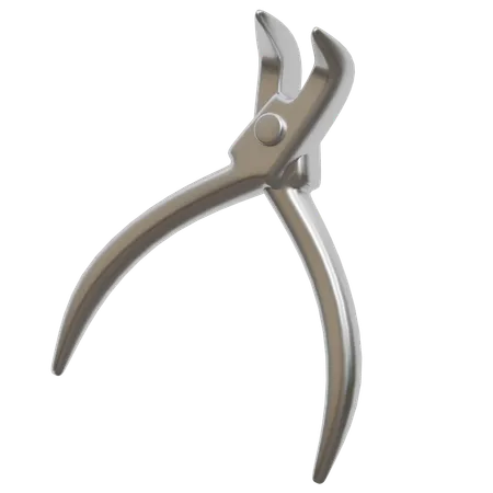Forcep From Dentist 3 D Icon 3D Icon