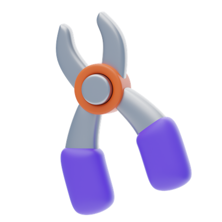 Forceps  3D Icon