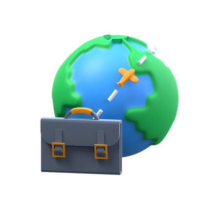 Foreign Business  3D Icon