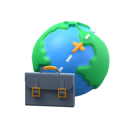 Foreign Business  3D Icon