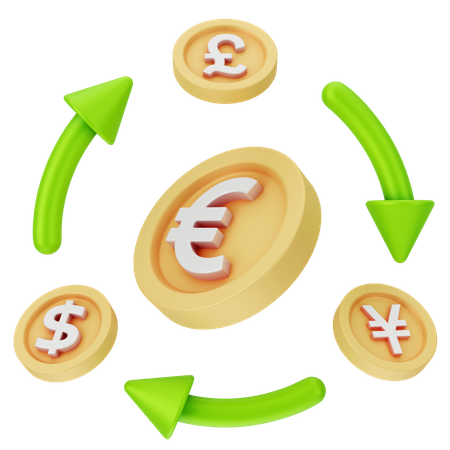 Foreign Exchange  3D Icon