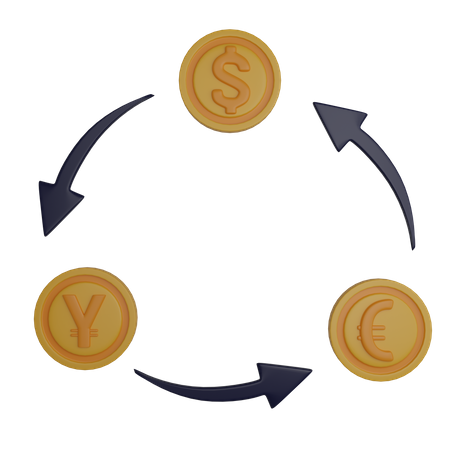 Foreign Exchange  3D Icon