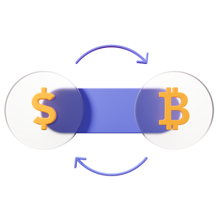 Foreign Exchange  3D Illustration