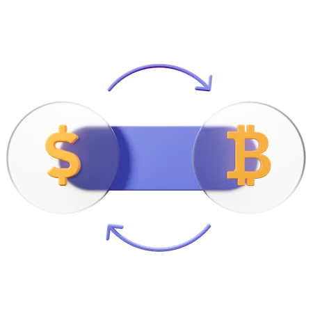 Foreign Exchange  3D Illustration