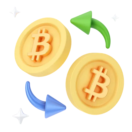 3 D Crypto Currency Illustration And Icon 3D Icon