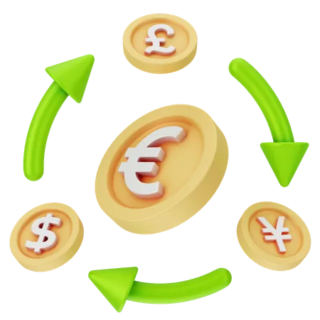 Foreign Exchange  3D Icon