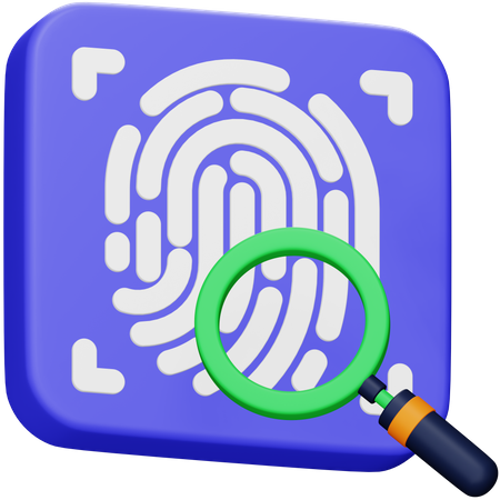 Forensic  3D Icon