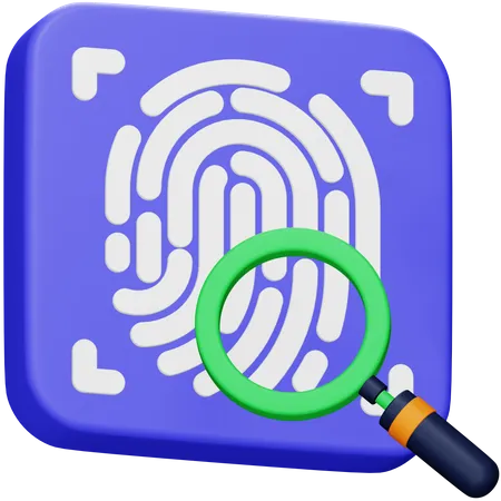 Forensic  3D Icon