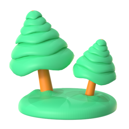 Forest  3D Icon