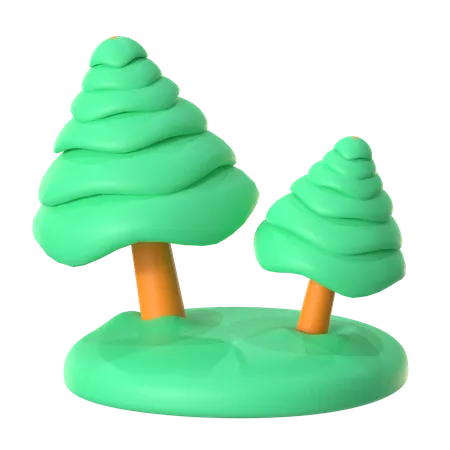 Forest  3D Icon