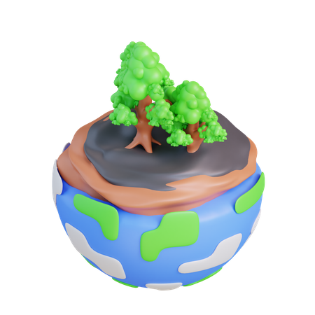 Forest  3D Icon