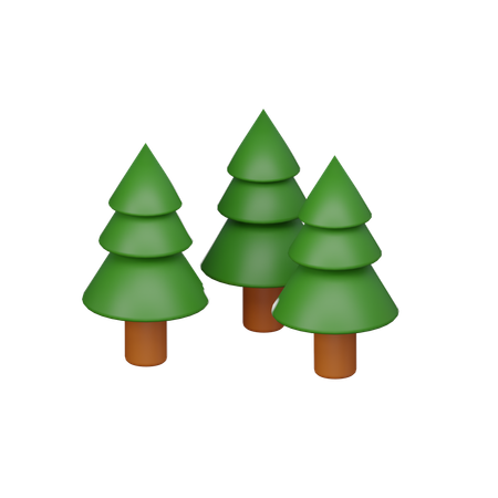 Forest  3D Icon