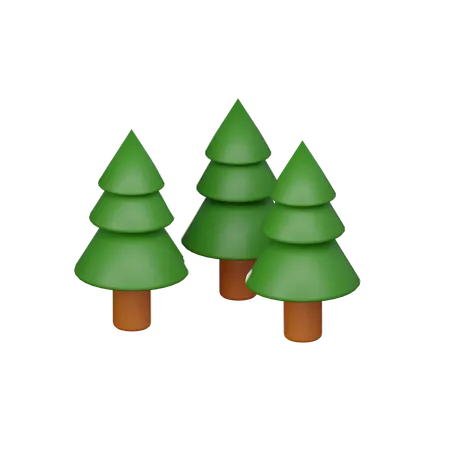 Forest  3D Icon