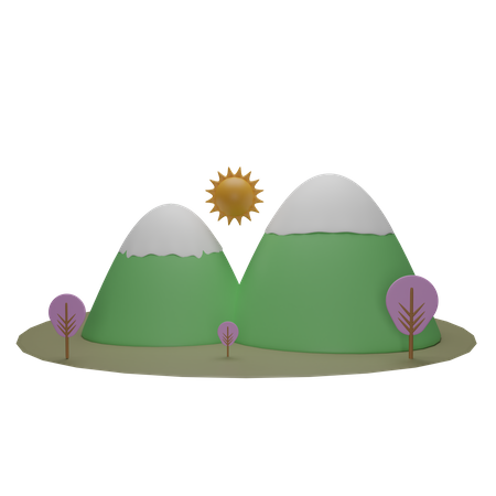 Forest  3D Icon