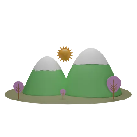 Forest  3D Icon