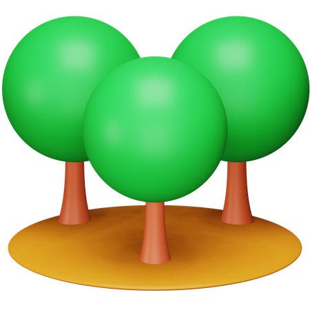 Forest  3D Icon