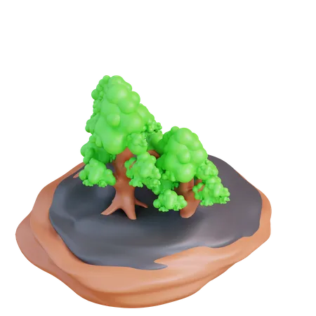 Forest  3D Icon