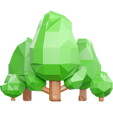 Forest  3D Icon