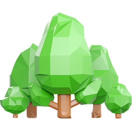 Forest  3D Icon