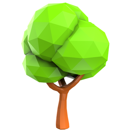 Forest tree  3D Icon