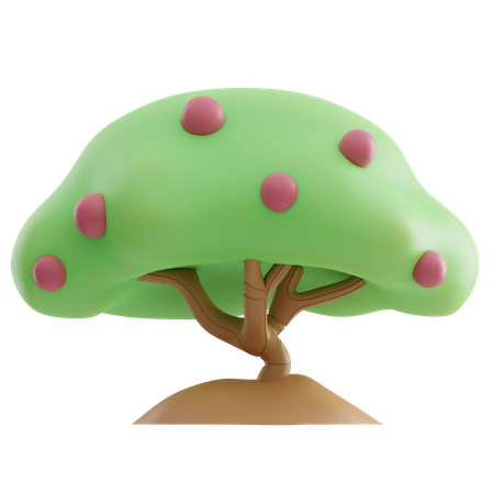 Forest Tree  3D Icon