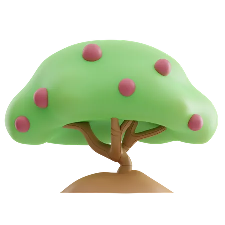 Forest Tree  3D Icon