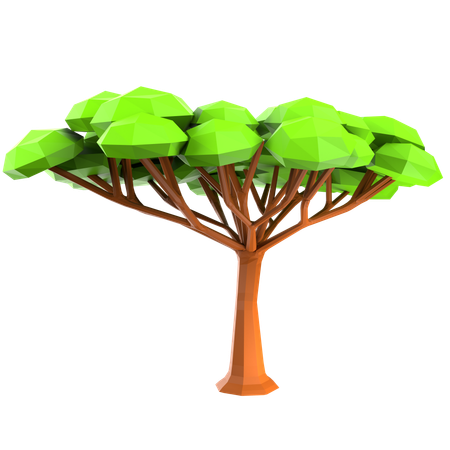 Forest trees  3D Icon