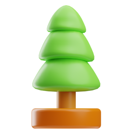 Forêt  3D Icon