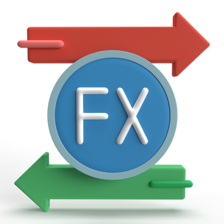 Forex  3D Icon