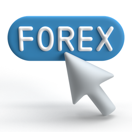 Clic sur le forex  3D Icon