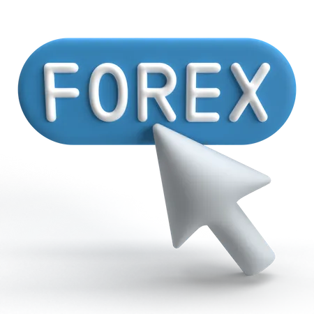 Clic sur le forex  3D Icon