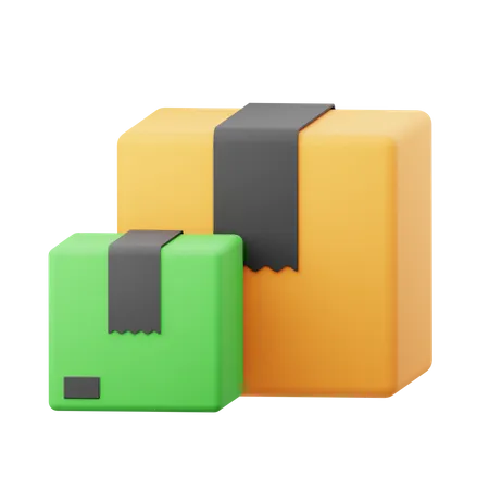 Paquets  3D Icon