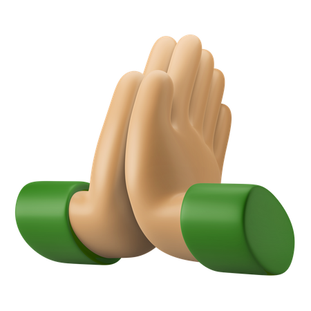 Forgive Hand Gesture  3D Icon