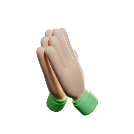 Forgiving Hand  3D Icon