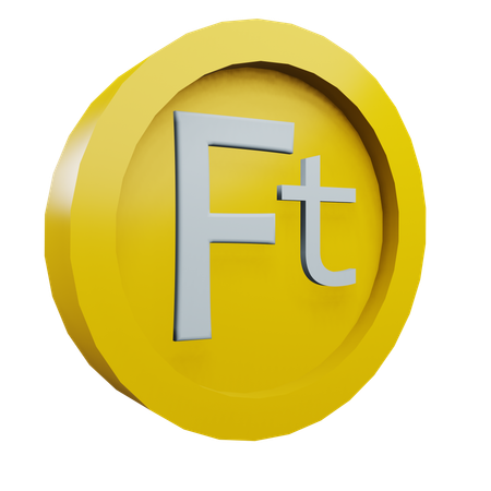 Forint  3D Icon