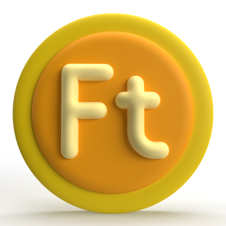 Forint  3D Icon