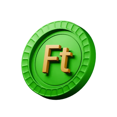 Forint hongrois  3D Icon